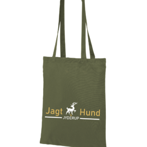 Shoppingpose med Jagt og Hund logo