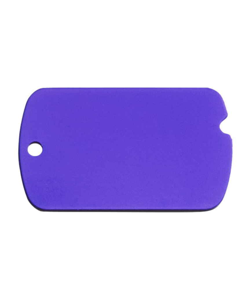 Hundetegn - Army tag - Lilla