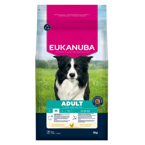 Eukanuba Adult medium breed 3 kg.