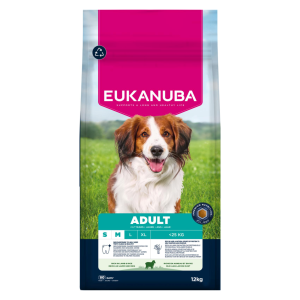 Eukanuba Adult small/medium breed Lam&Ris 12 kg