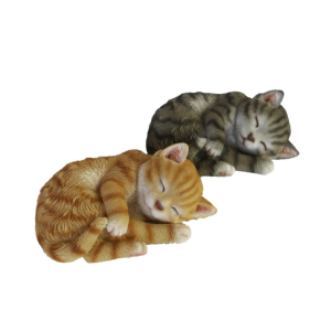Havefigur -Sovende katte