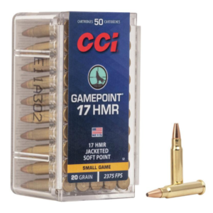 CCI Gamepoint JSP .17 HMR - 20 gr