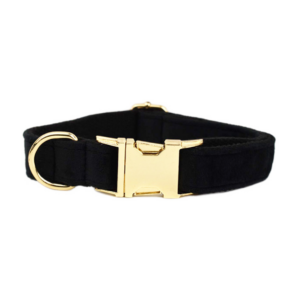 Halsbånd med gravering - Velour