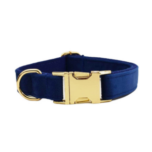 Halsbånd med gravering - Velour