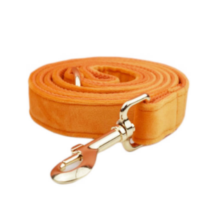 Hundeline - Velour - Orange