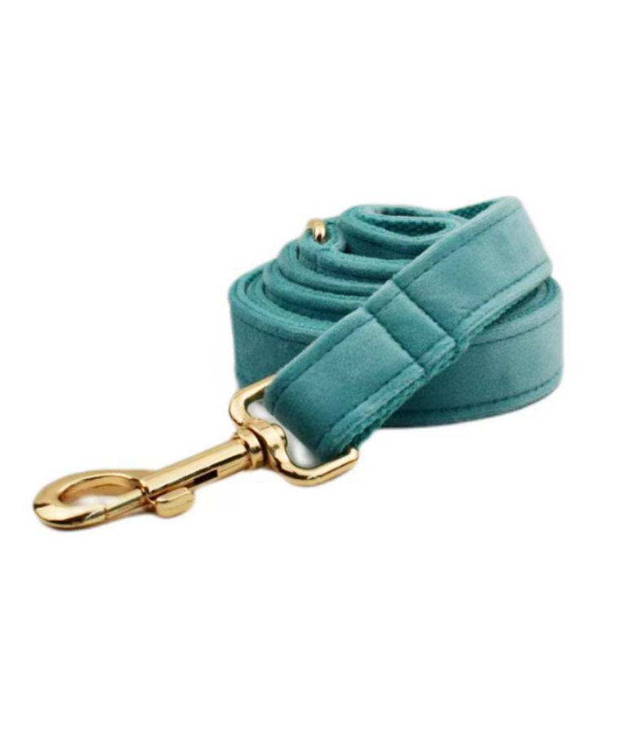 Hundeline - Velour - Turkis