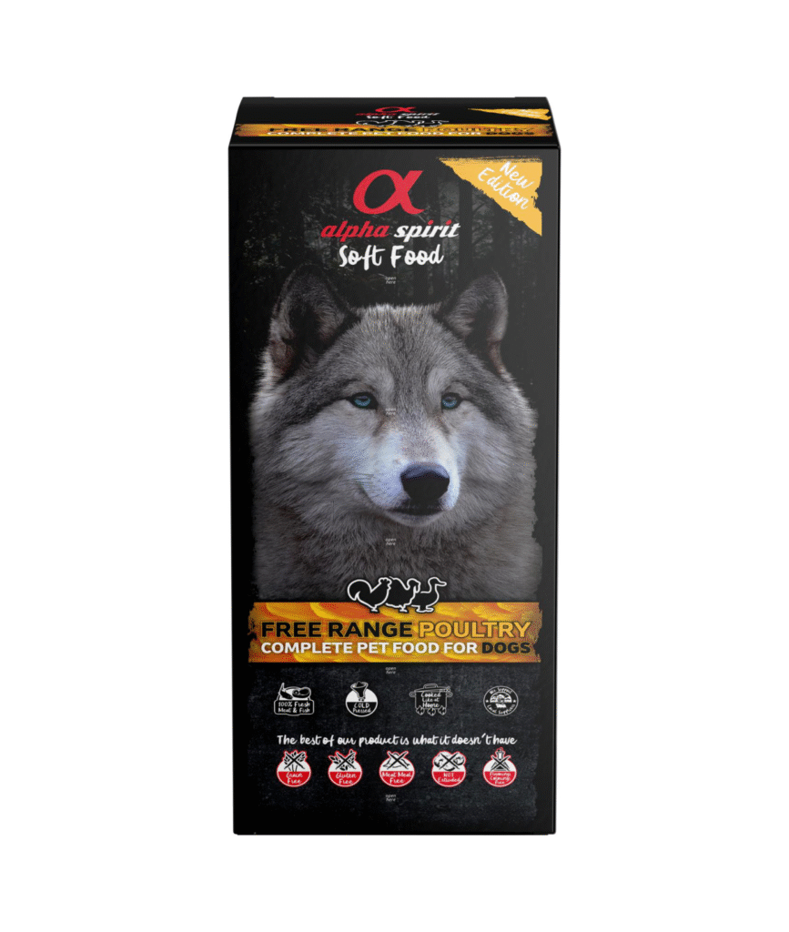 Alpha Spirit Fjerkræ - semi moist 200 gr.