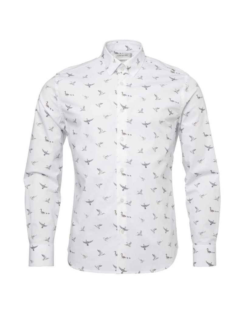 Chevalier jagtskjorte med ænder