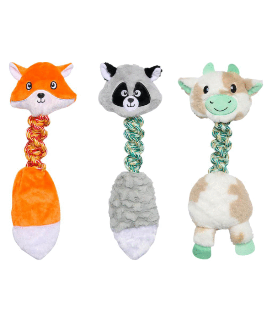 Companion bungee-legetøj i plys