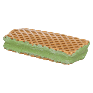 Isvaffel snack med kylling