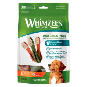 Whimzees tandbørste til store hunde