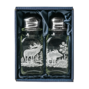 Salt og peber sæt i gaveæske