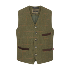 Derby tweed Alcott vest til mænd