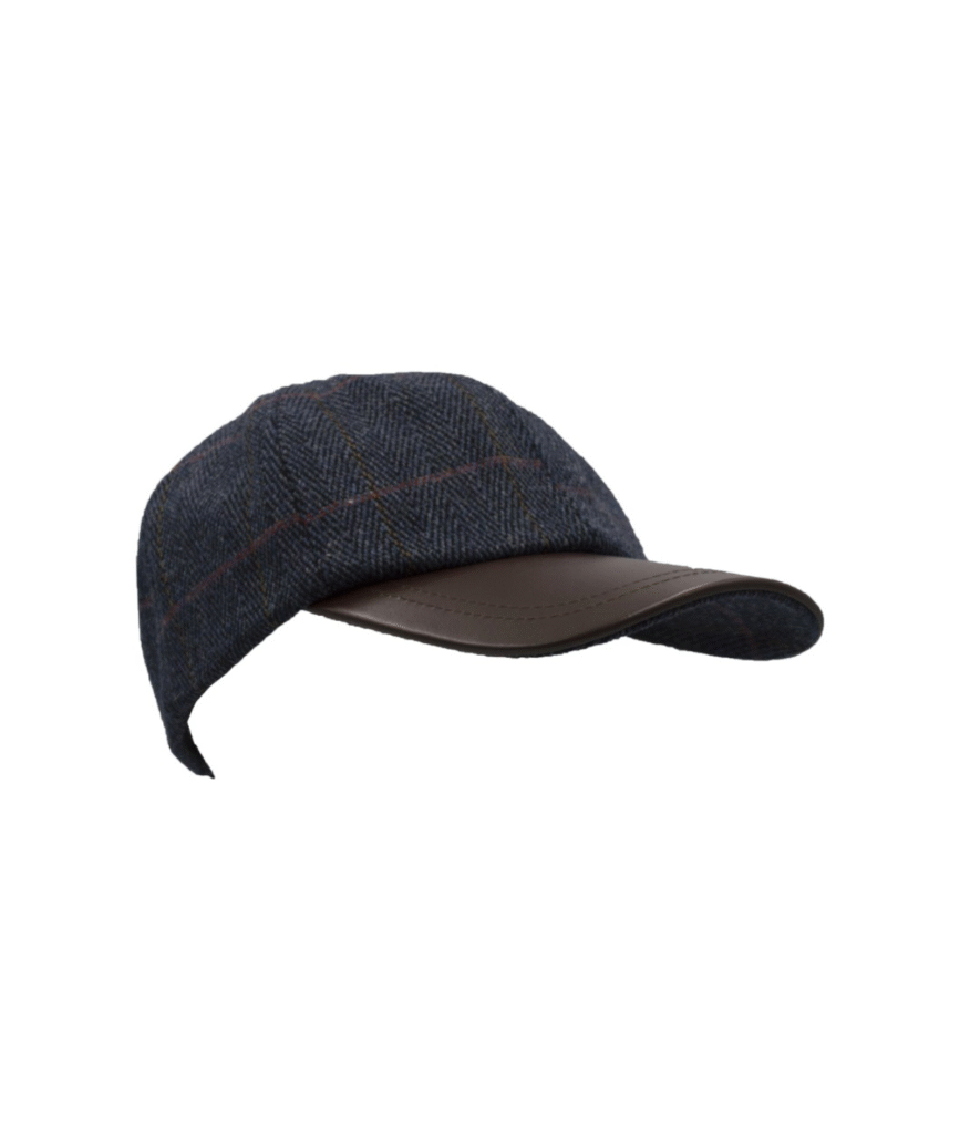 Walker And Hawkes tweed cap.