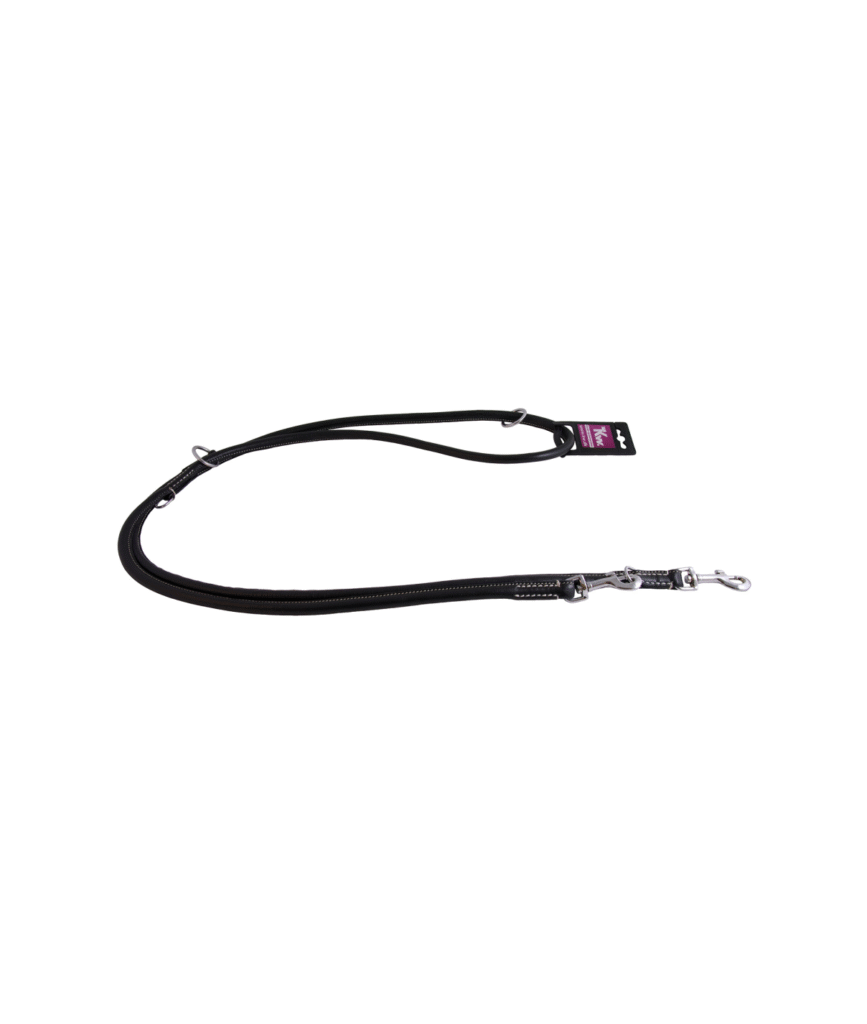 Rundsyet dressurline i læder