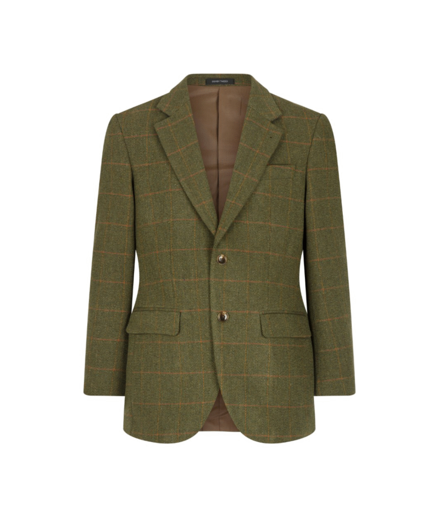 Walker og Hawkes – Derby tweed windsor blazer til mænd