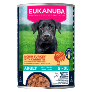 Eukanuba vådfoder kalkun og gulerødder 400 gr.