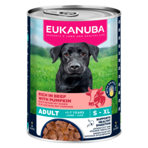 Eukanuba vådfoder oksekød og græskar 400gr
