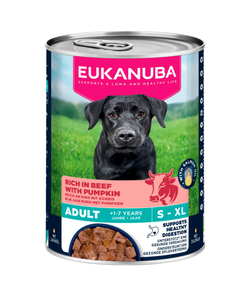 Eukanuba vådfoder oksekød og græskar 400gr