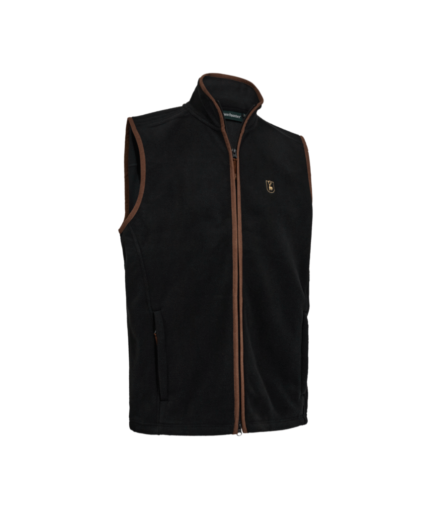 Deerhunter Cumbria fleece vest - Antracit