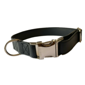 Halsbånd med gravering - Læder