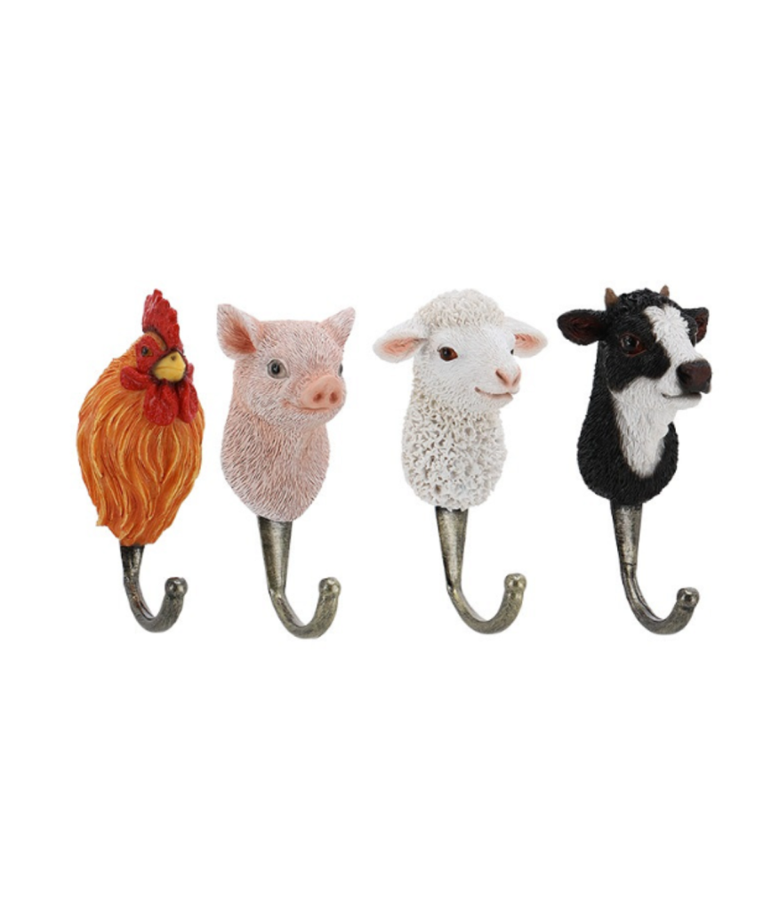 Knage med gårdens dyr