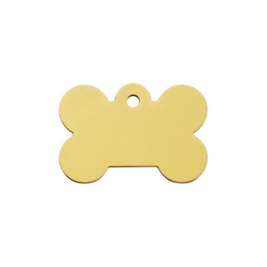 Hundetegn - Stort ben - Guld