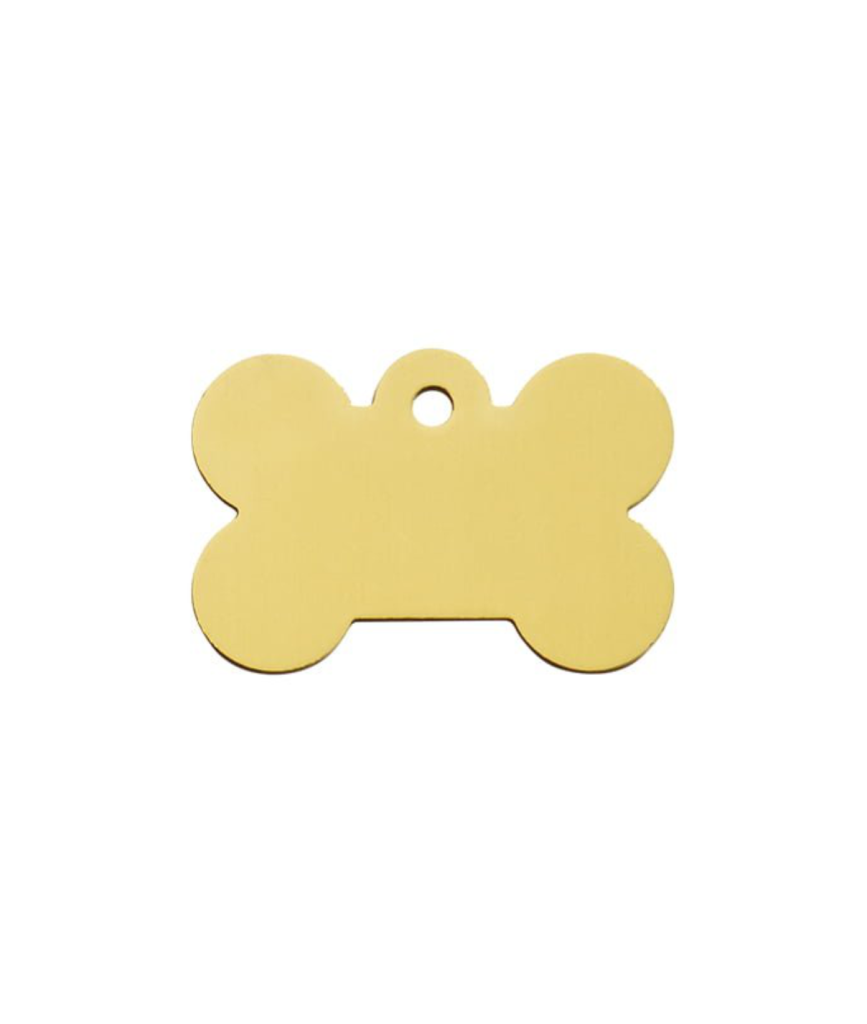 Hundetegn - Stort ben - Guld