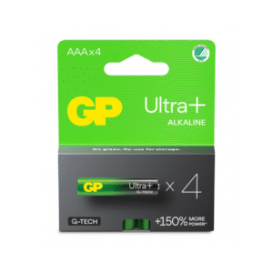GP ultra plus AAA batterier 4 stk