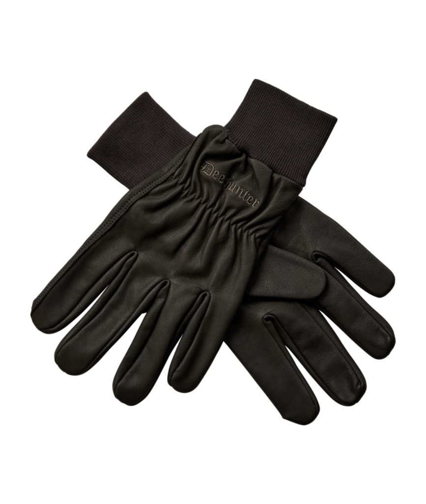 Deerhunter læderhandsker