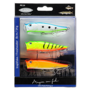 Popper 3stk. 8.7 cm -14Gr. flydende