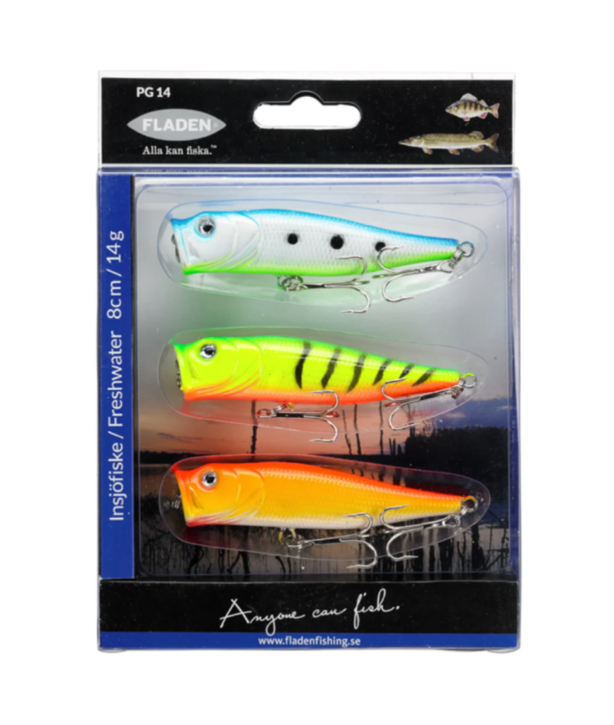 Popper 3stk. 8.7 cm -14Gr. flydende