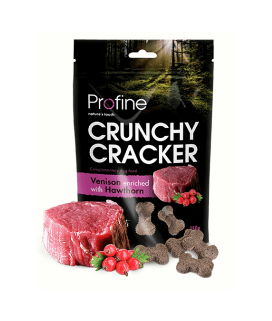 Profine crunchy godbidder med hjort og havtorn