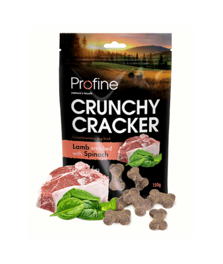 Profine crunchy godbidder med lam og spinat