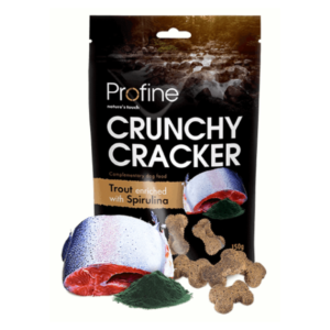 Profine crunchy godbidder med ørred og spirulina