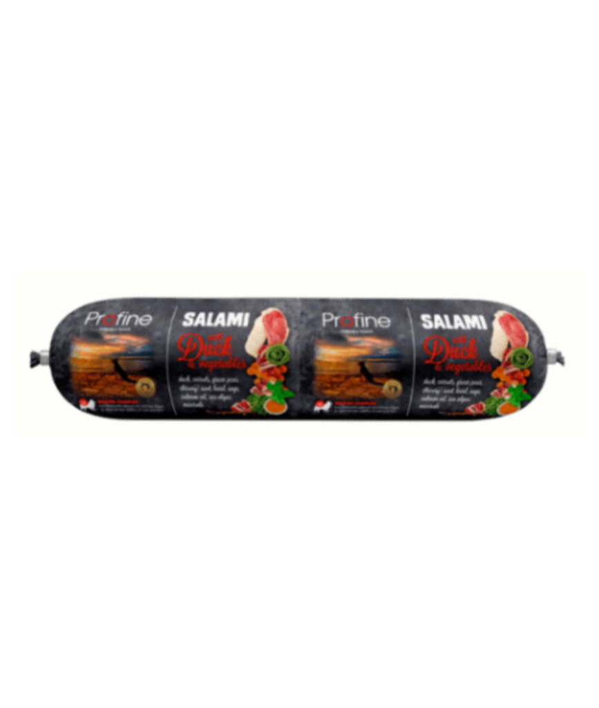Profine salami med and og grøntsager 800g