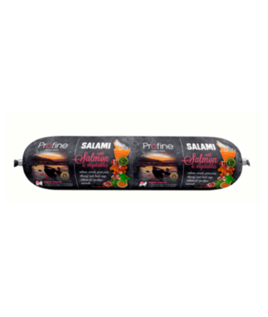 Profine salami med laks og grøntsager 800g