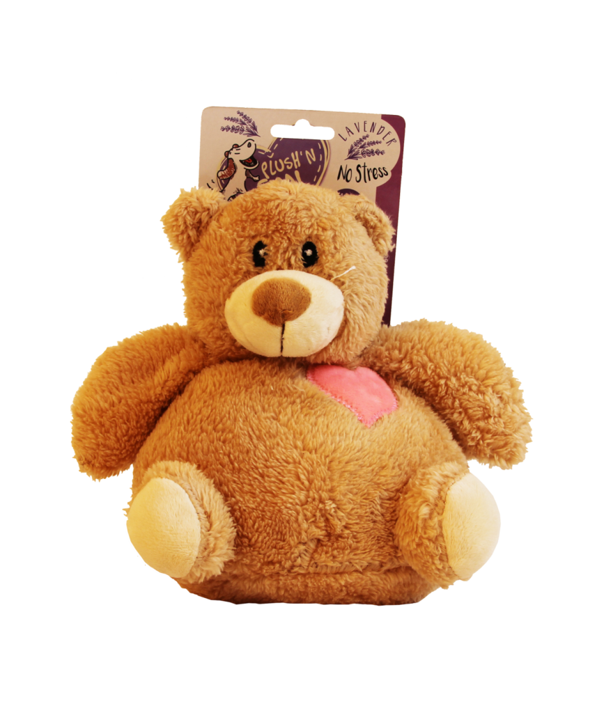 Bamse med fyld og lavendel duft