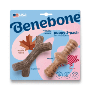 Benebone Puppy 2-Pack Maplestick og Zaggler
