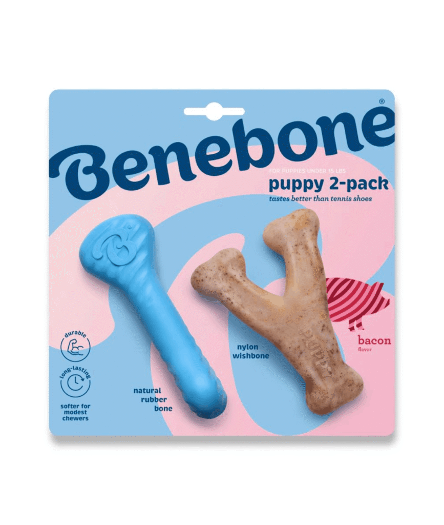 Benebone Puppy 2-Pack Tyggelegetøj