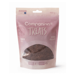 Companion+ TREATS Duck Fillets med and