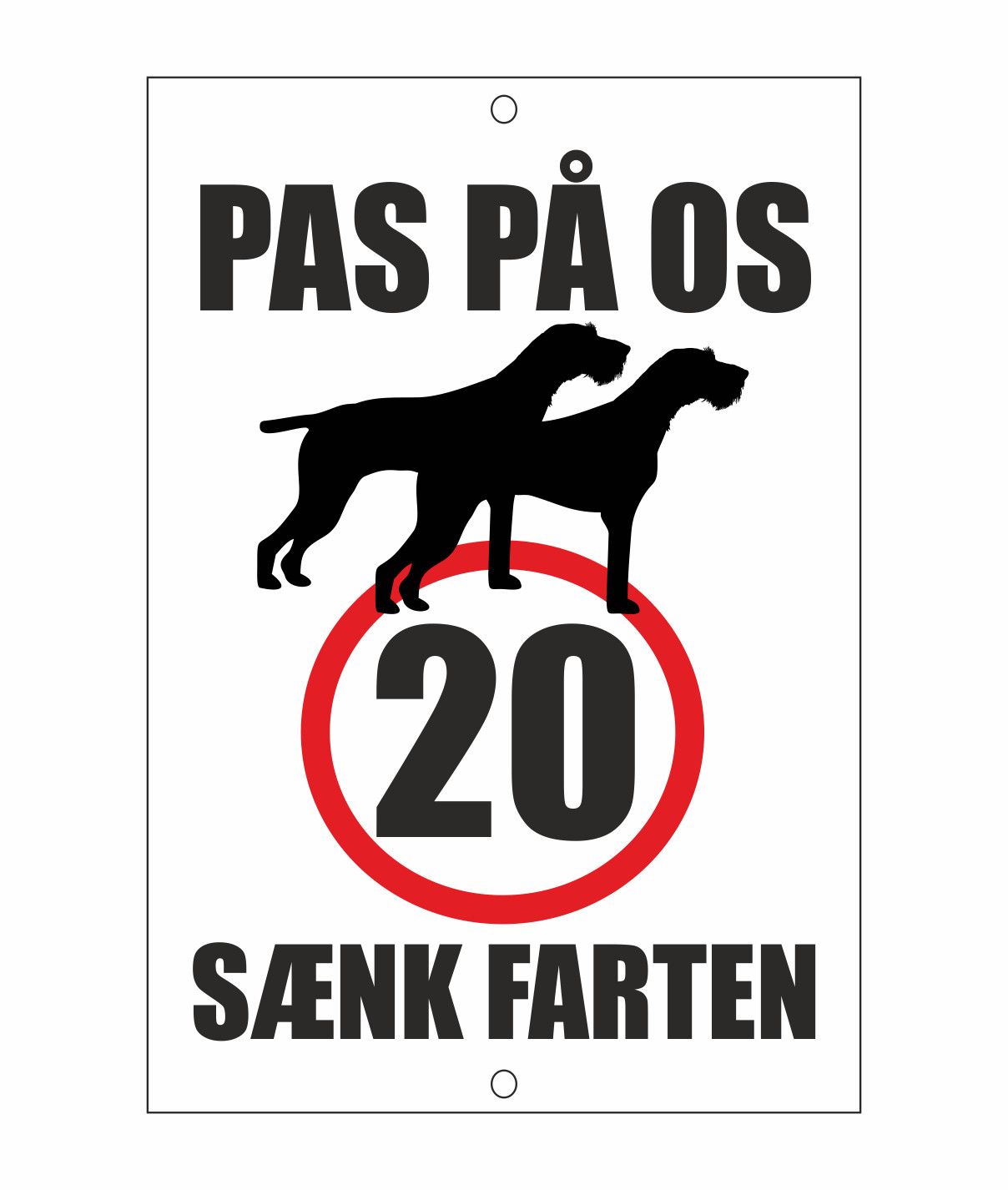 Oplysningsskilt fart