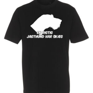 T-shirt med tryk fra XS til str. 4-XL - Tysk Ruhåret