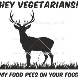 Folie-/Strygemærke - Hey Vegetarians
