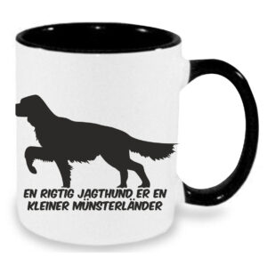 Krus med Kleiner Münterländer