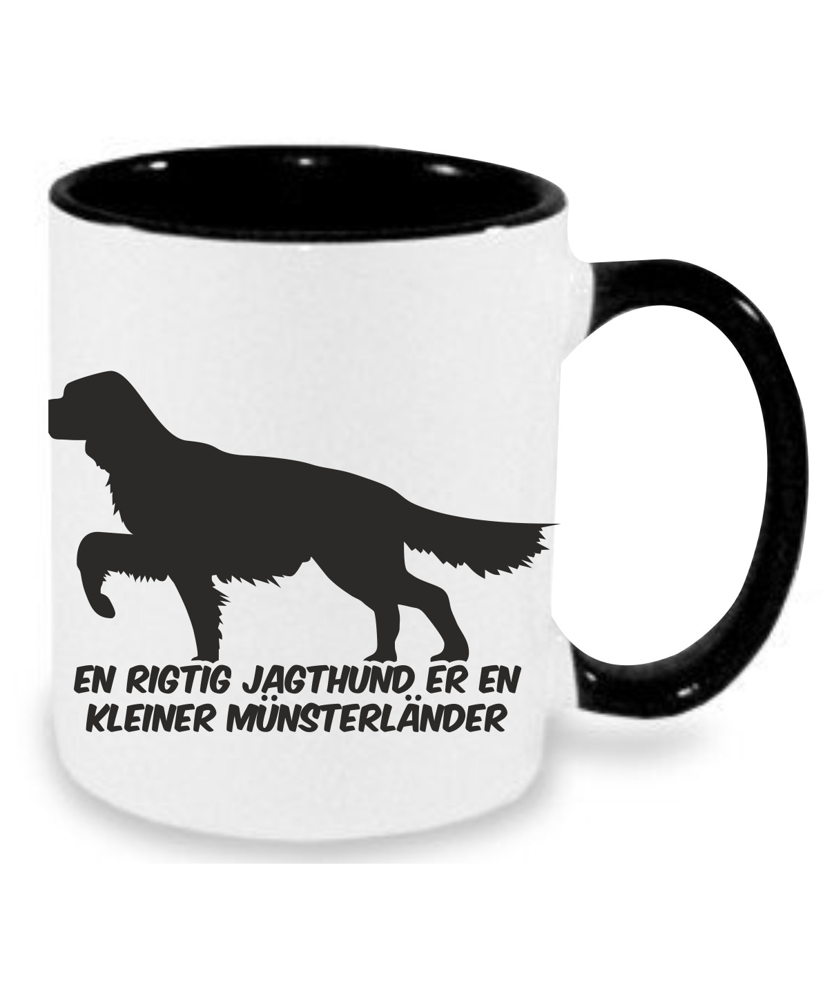 Krus med Kleiner Münterländer