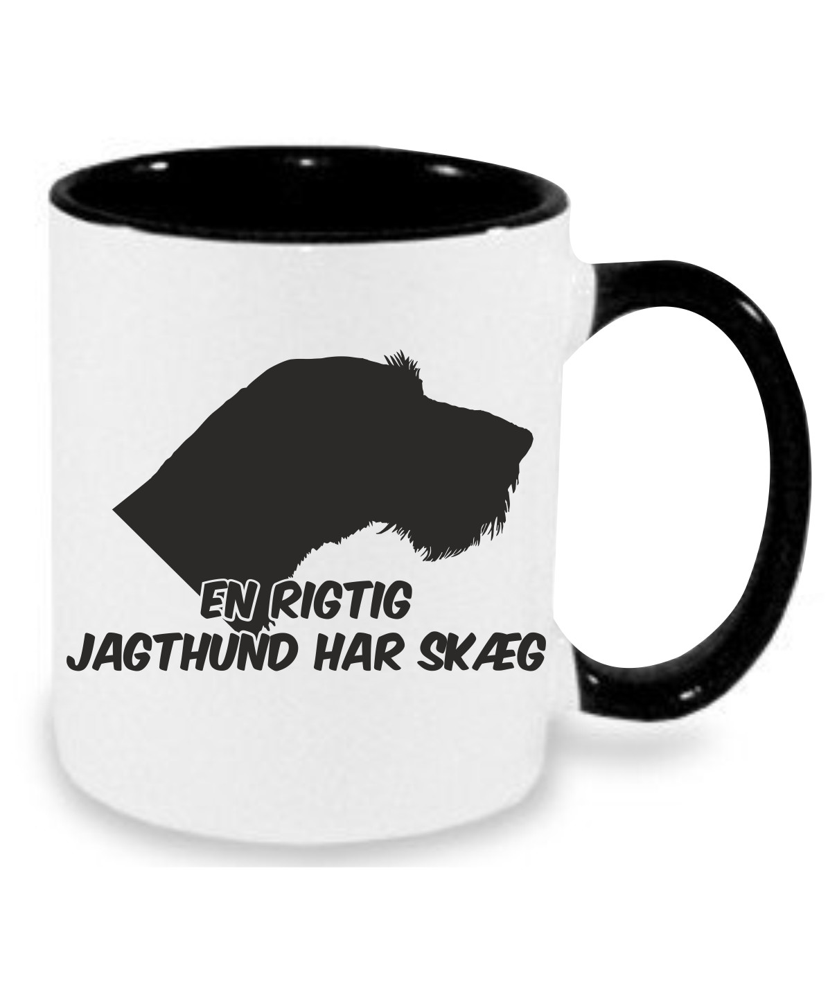 Krus med Tysk Ruhåret Hønsehund