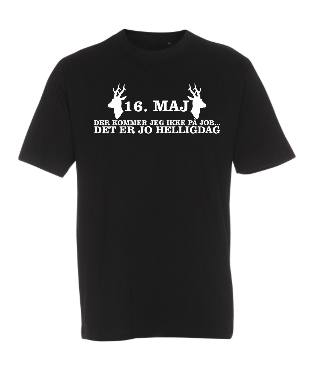 T-shirt med tryk - 16. maj