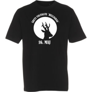 T-shirt med tryk - 16 maj - Årets vigtigste helligdag