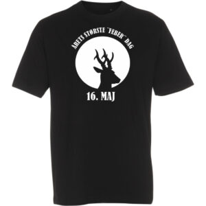 T-shirt med tryk - 16 maj.